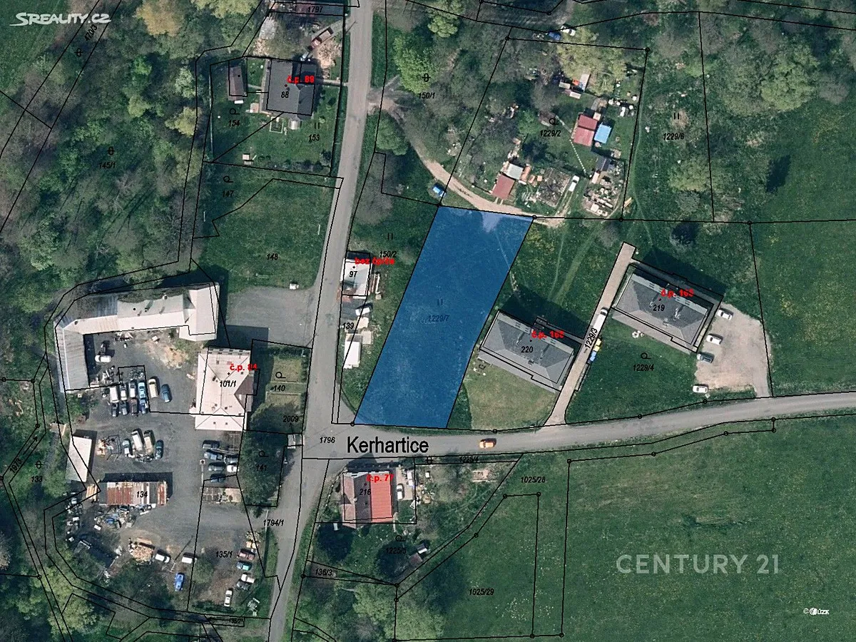 Prodej stavebního pozemku 1531 m²